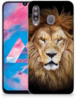 B2Ctelecom Samsung Galaxy M30 TPU Siliconen Hoesje Leeuw