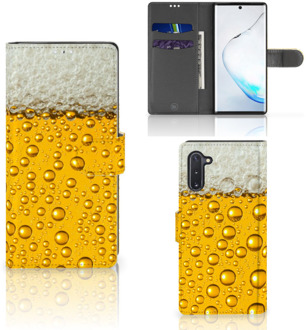 B2Ctelecom Samsung Galaxy Note 10 Book Cover Bier