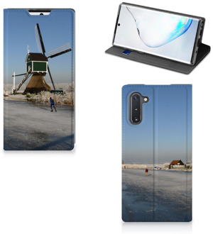 B2Ctelecom Samsung Galaxy Note 10 Book Cover Schaatsers Friesland