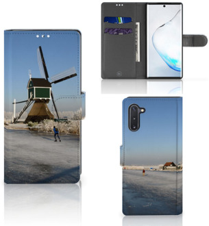 B2Ctelecom Samsung Galaxy Note 10 Flip Cover Schaatsers Friesland