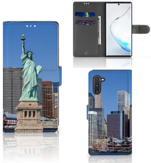 B2Ctelecom Samsung Galaxy Note 10 Flip Cover Vrijheidsbeeld