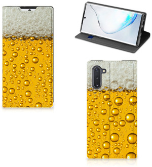 B2Ctelecom Samsung Galaxy Note 10 Flip Style Cover Bier