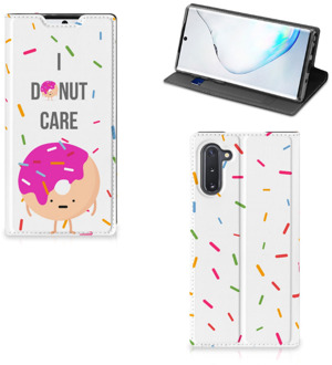 B2Ctelecom Samsung Galaxy Note 10 Flip Style Cover Donut Roze