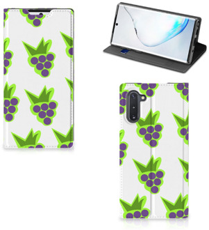 B2Ctelecom Samsung Galaxy Note 10 Flip Style Cover Druiven