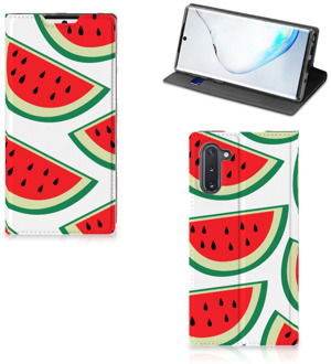 B2Ctelecom Samsung Galaxy Note 10 Flip Style Cover Watermelons