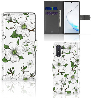 B2Ctelecom Samsung Galaxy Note 10 Hoesje Dogwood Flowers