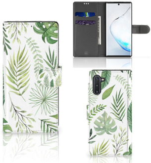 B2Ctelecom Samsung Galaxy Note 10 Hoesje Leaves