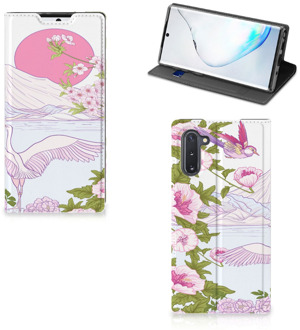 B2Ctelecom Samsung Galaxy Note 10 Hoesje maken Bird Standing