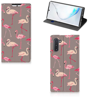 B2Ctelecom Samsung Galaxy Note 10 Hoesje maken Flamingo