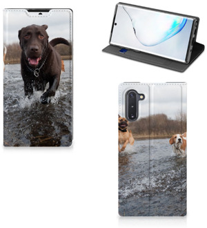 B2Ctelecom Samsung Galaxy Note 10 Hoesje maken Honden Labrador