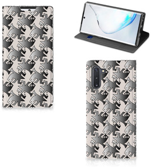 B2Ctelecom Samsung Galaxy Note 10 Hoesje maken Salamander Grey