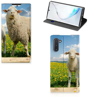 B2Ctelecom Samsung Galaxy Note 10 Hoesje maken Schaap en Lammetje