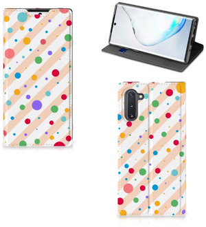 B2Ctelecom Samsung Galaxy Note 10 Hoesje met Magneet Dots