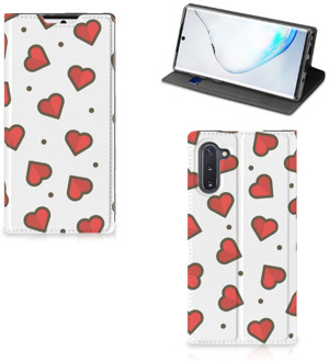 B2Ctelecom Samsung Galaxy Note 10 Hoesje met Magneet Hearts