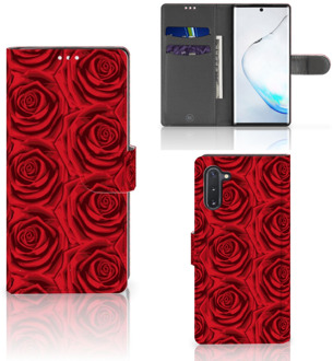 B2Ctelecom Samsung Galaxy Note 10 Hoesje Rood Rose