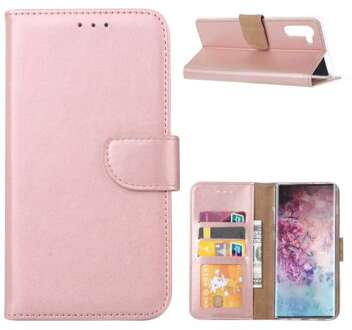 B2Ctelecom Samsung Galaxy Note 10 Hoesje Rose met Pasjeshouder