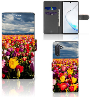 B2Ctelecom Samsung Galaxy Note 10 Hoesje Tulpen