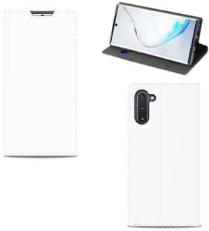 B2Ctelecom Samsung Galaxy Note 10 Hoesje Wit met Pashouder