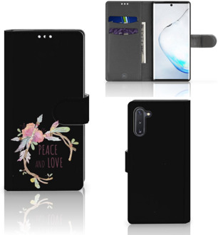 B2Ctelecom Samsung Galaxy Note 10 Leuk Hoesje Boho Text