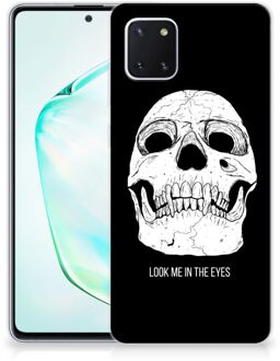 B2Ctelecom Samsung Galaxy Note 10 Lite Silicone Back Case Skull Eyes