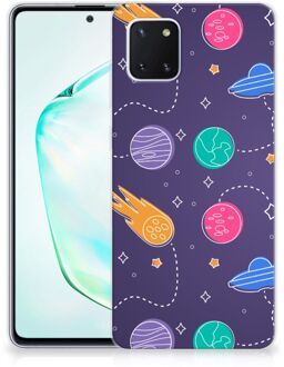 B2Ctelecom Samsung Galaxy Note 10 Lite Silicone Back Cover Space