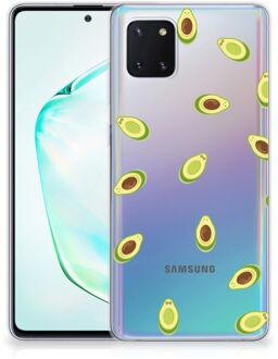 B2Ctelecom Samsung Galaxy Note 10 Lite Siliconen Case Avocado