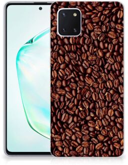 B2Ctelecom Samsung Galaxy Note 10 Lite Siliconen Case Koffiebonen