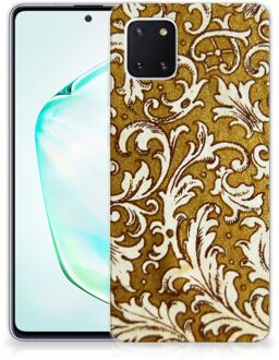 B2Ctelecom Samsung Galaxy Note 10 Lite Siliconen Hoesje Barok Goud