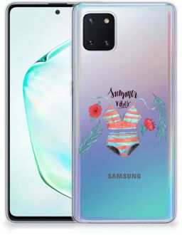 B2Ctelecom Samsung Galaxy Note 10 Lite Telefoonhoesje met Naam Boho Summer