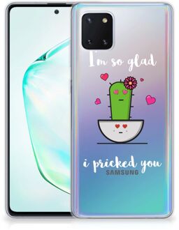 B2Ctelecom Samsung Galaxy Note 10 Lite Telefoonhoesje met Naam Cactus Glad