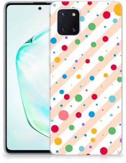 B2Ctelecom Samsung Galaxy Note 10 Lite TPU bumper Dots