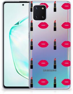 B2Ctelecom Samsung Galaxy Note 10 Lite TPU bumper Lipstick Kiss