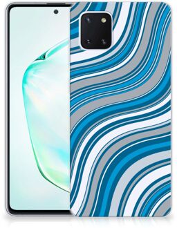 B2Ctelecom Samsung Galaxy Note 10 Lite TPU bumper Waves Blue