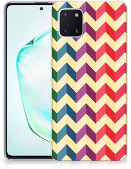 B2Ctelecom Samsung Galaxy Note 10 Lite TPU bumper Zigzag Color