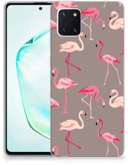 B2Ctelecom Samsung Galaxy Note 10 Lite TPU Hoesje Flamingo