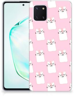 B2Ctelecom Samsung Galaxy Note 10 Lite TPU Hoesje Sleeping Cats