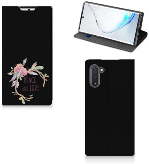 B2Ctelecom Samsung Galaxy Note 10 Magnet Case Boho Text