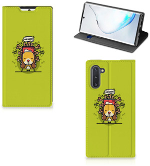 B2Ctelecom Samsung Galaxy Note 10 Magnet Case Doggy Biscuit