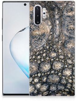 B2Ctelecom Samsung Galaxy Note 10 Plus Back Case Krokodillenprint