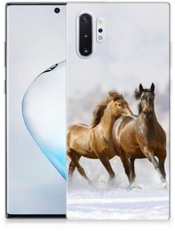 B2Ctelecom Samsung Galaxy Note 10 Plus Back Case Paarden