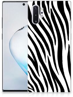 B2Ctelecom Samsung Galaxy Note 10 Plus Back Case Zebra