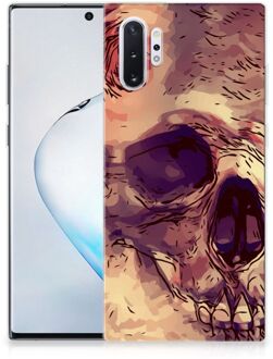 B2Ctelecom Samsung Galaxy Note 10 Plus Backcase Hoesje Skullhead