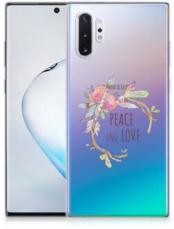 B2Ctelecom Samsung Galaxy Note 10 Plus Backcover Hoesje Boho Text