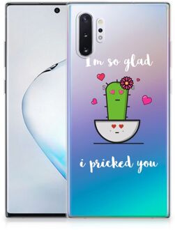 B2Ctelecom Samsung Galaxy Note 10 Plus Backcover Hoesje Cactus Glad