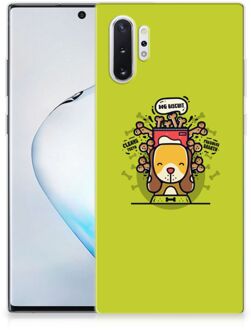 B2Ctelecom Samsung Galaxy Note 10 Plus Backcover Hoesje Doggy Biscuit