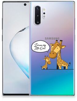 B2Ctelecom Samsung Galaxy Note 10 Plus Backcover Hoesje Giraffe