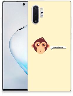 B2Ctelecom Samsung Galaxy Note 10 Plus Backcover Hoesje Monkey