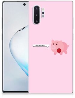 B2Ctelecom Samsung Galaxy Note 10 Plus Backcover Hoesje Pig Mud