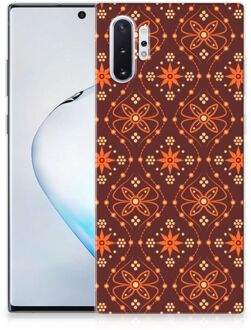 B2Ctelecom Samsung Galaxy Note 10 Plus Hippe hoesjeBatik Brown