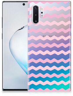 B2Ctelecom Samsung Galaxy Note 10 Plus Hippe hoesjeWaves Roze